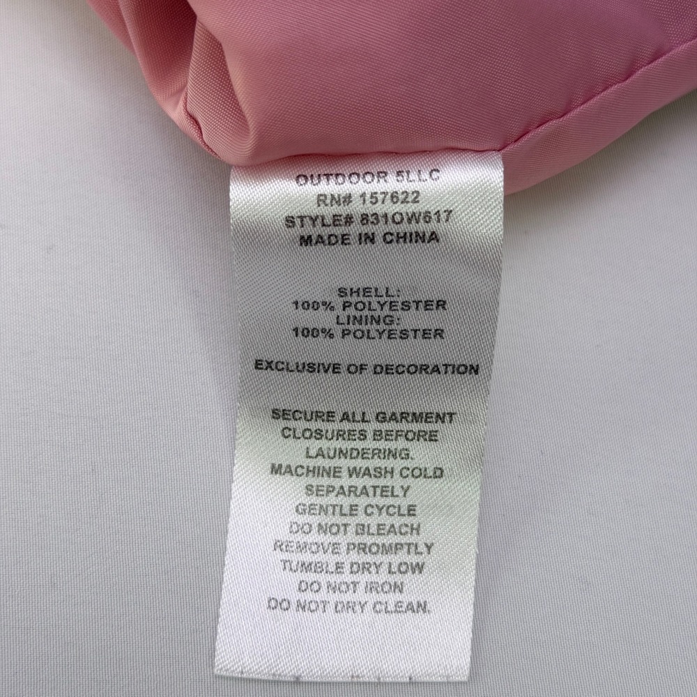 Girls Pink Jacket - Picture 6 of 9